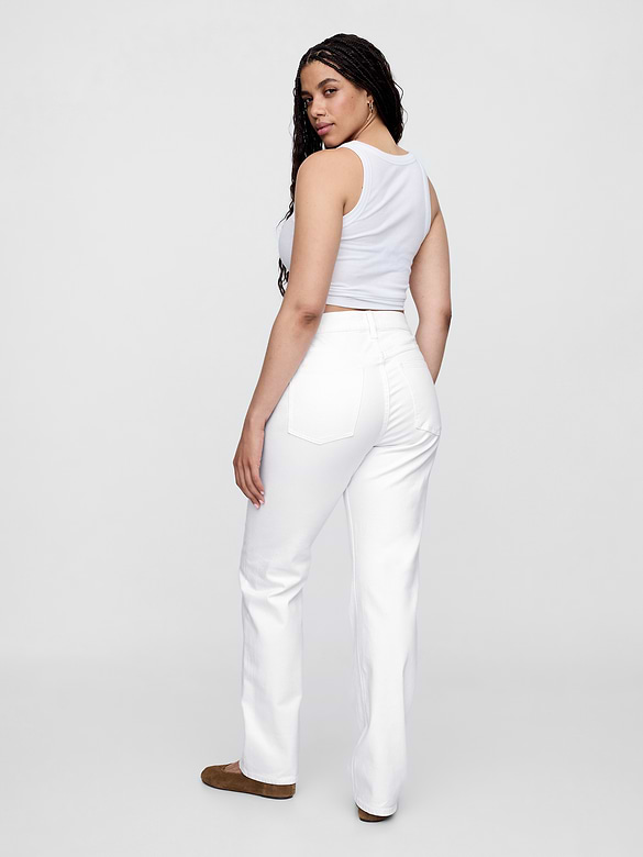 High Rise '90s Slim Straight Jeans