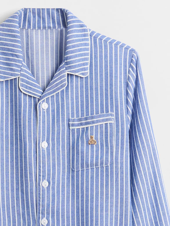 Kids Recycled Flannel PJ Set