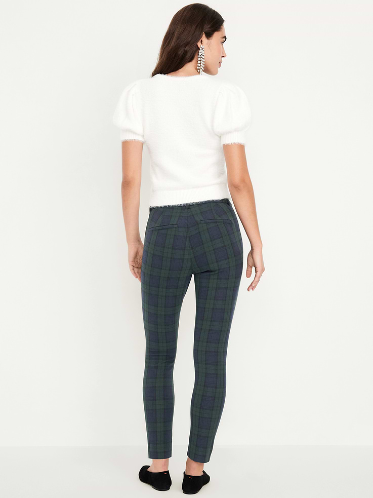 Image number 3 showing, High-Waisted Pixie Skinny Ankle Pants