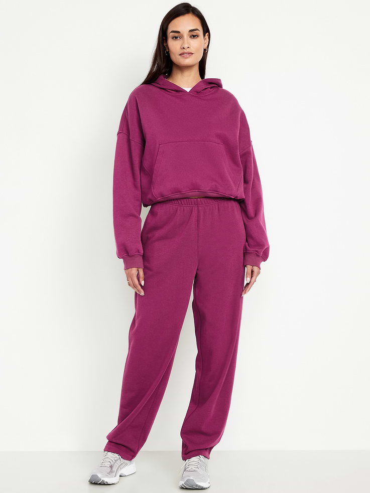 Image number 1 showing, Mid-Rise SoComfy Slouchy Sweatpants