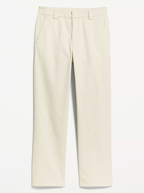 Pantalon ample années 1990 en tissu épais à Extensibilité intégrée