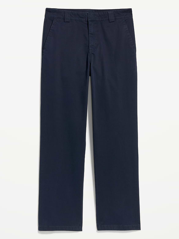 Pantalon ample années 1990 en tissu épais à Extensibilité intégrée