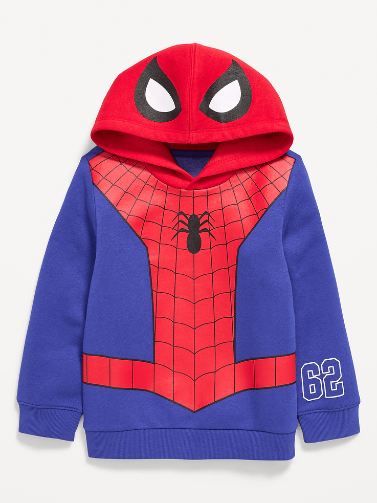 Image 1 of 2, built-in hood, long sleeves, licensed graphic, MARVEL, Marvel Comics™ & © 2025 Marvel Entertainment, LLC and its subsidiaries. Licensed by Marvel Characters B.V. All rights reserved., Product #834726