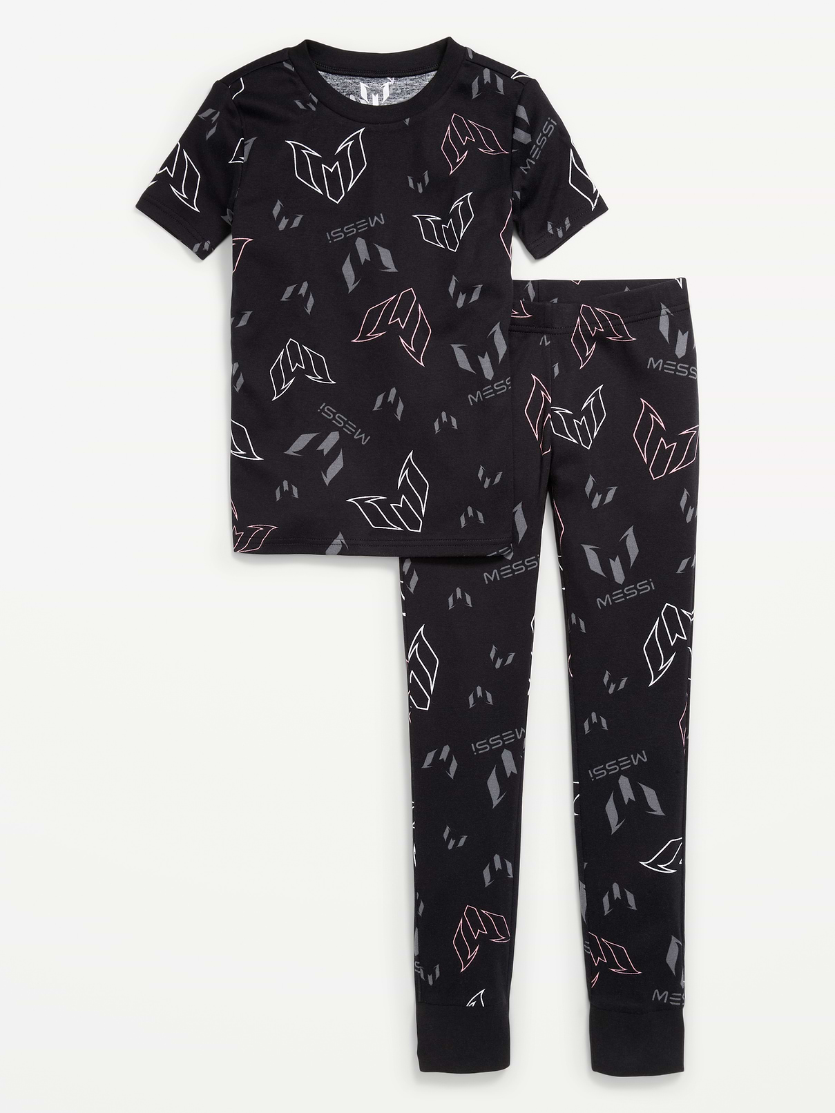 L'image numéro 2 présente Pyjama ajusté à imprimé Messi™ unisexe pour enfant