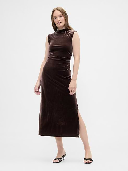 tadashi shoji plus size cocktail dresses Beal Embroidered Tulle & Crepe Dress - and above Size:UK 14 | US 10 | XL Dusty Blue Midi Dress W0985