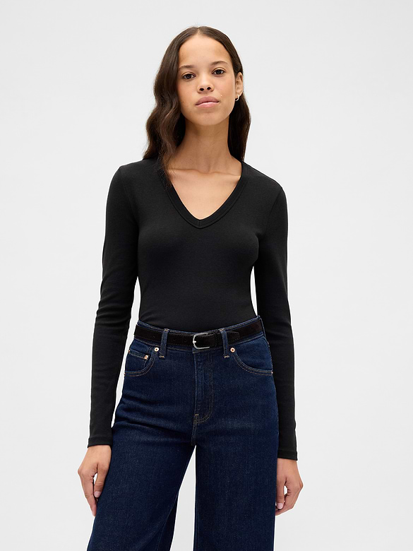 Modern V-Neck T-Shirt