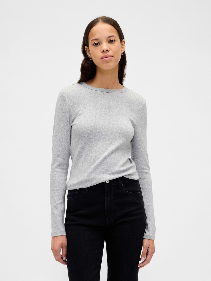 Image number 1 showing, Modern Crewneck T-Shirt