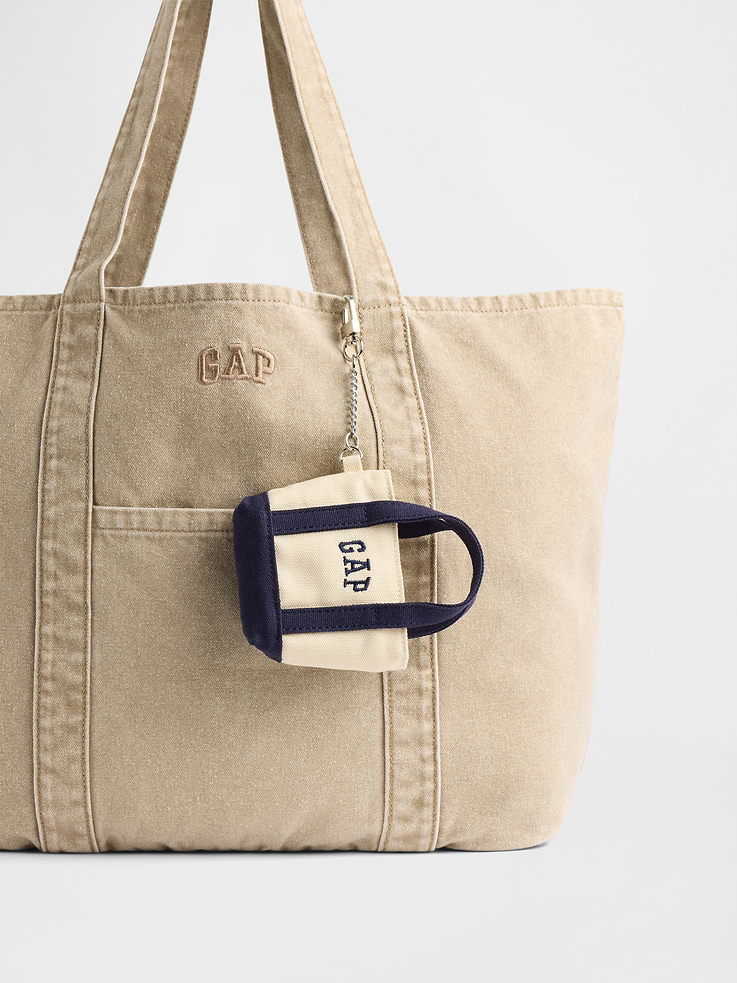 Image number 2 showing, Logo Tote Bag Charm