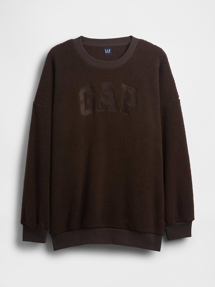Image 5 of 5, Sherpa Gap Logo Tunic Sweatshirt