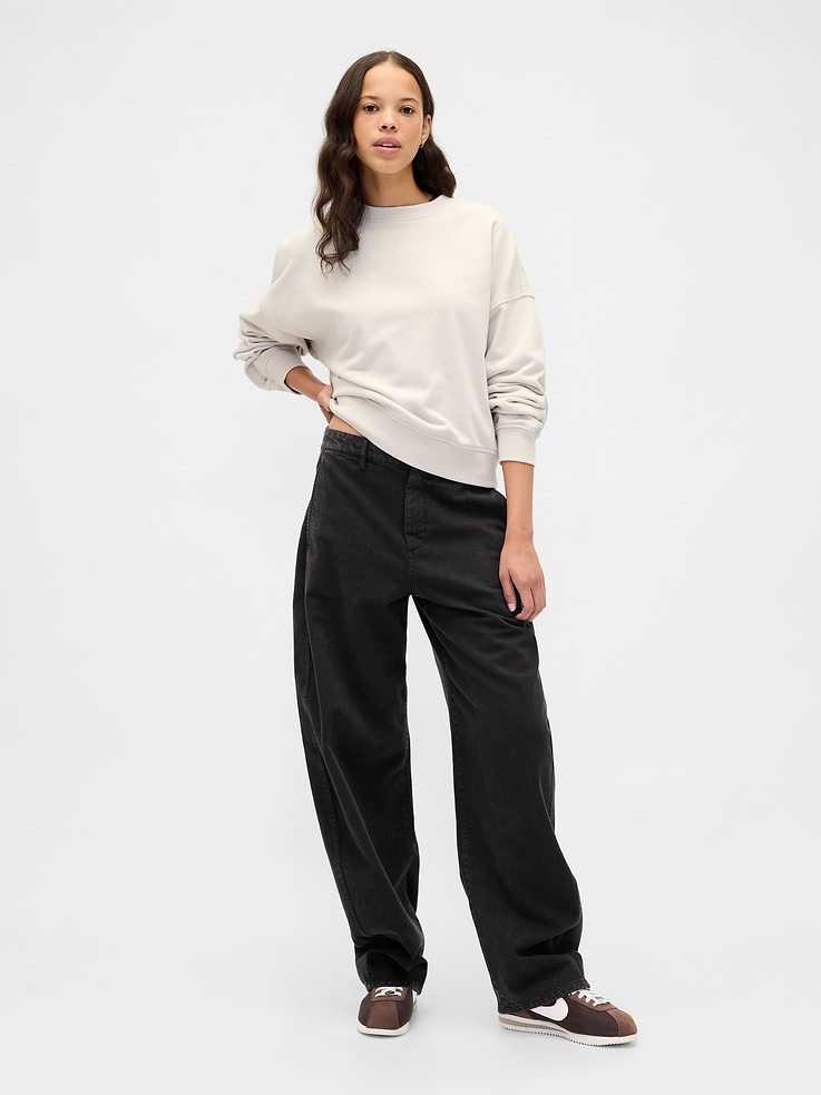Image number 2 showing, Heavyweight French Terry Oversized Sweatshirt
