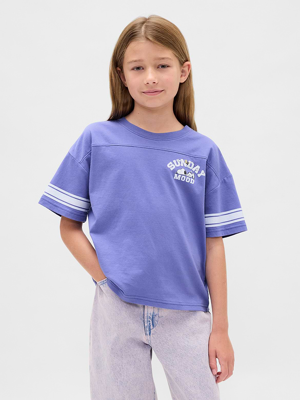 Kids Oversized Graphic T-Shirt