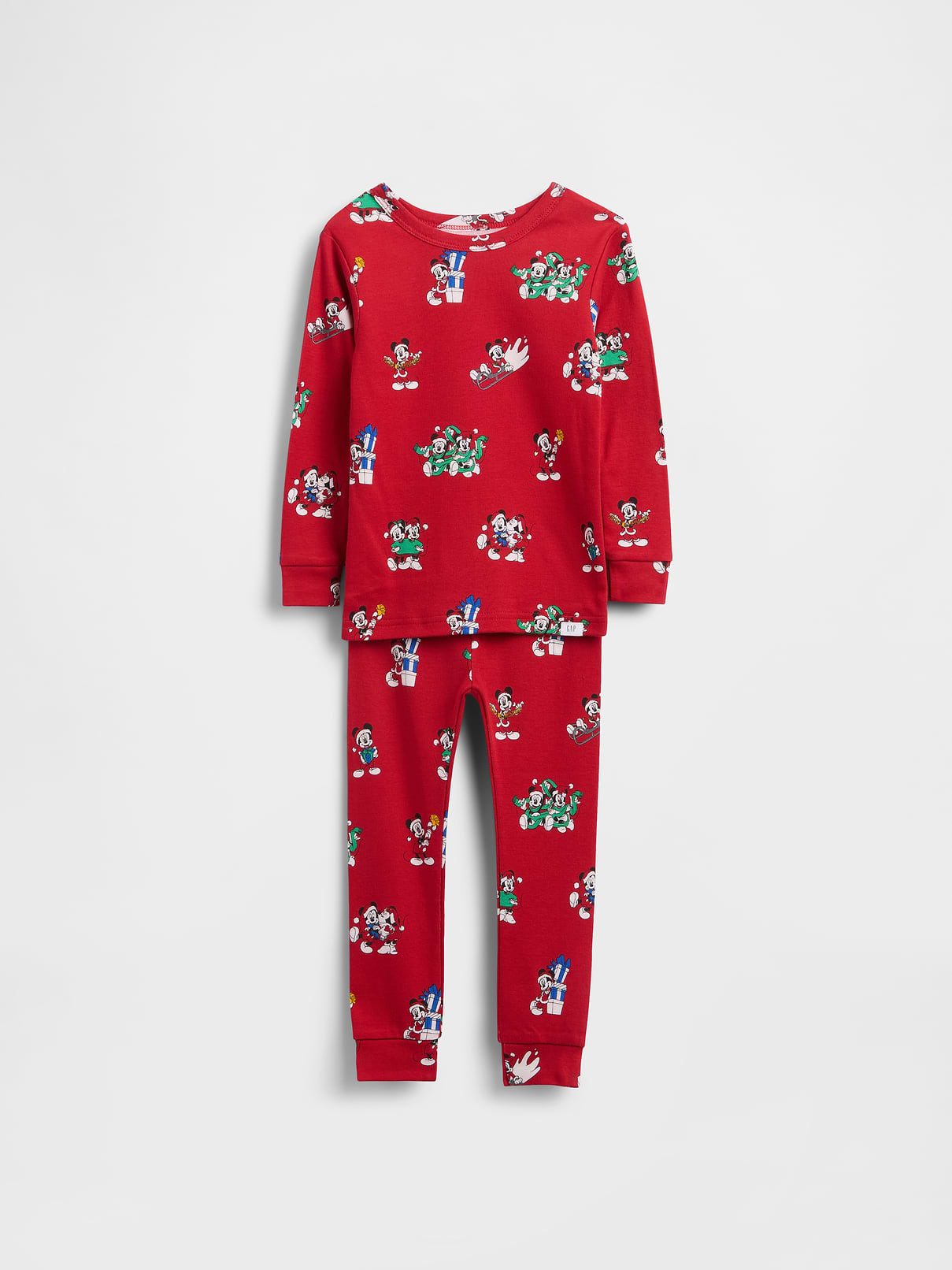 Gap × Disney Kids & Baby Organic Brushed Cotton Holiday PJ Set