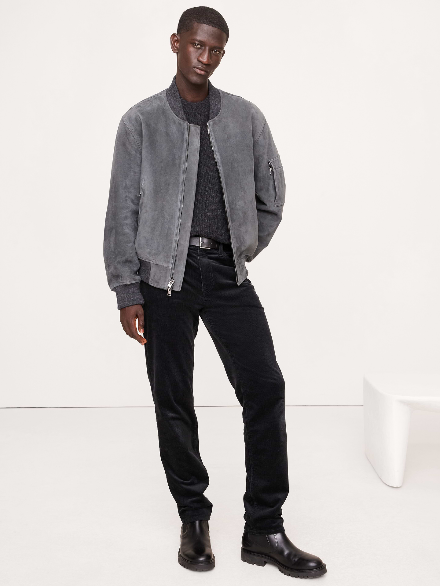 Image number 1 showing, Slim Stretch-Corduroy Traveler Pant