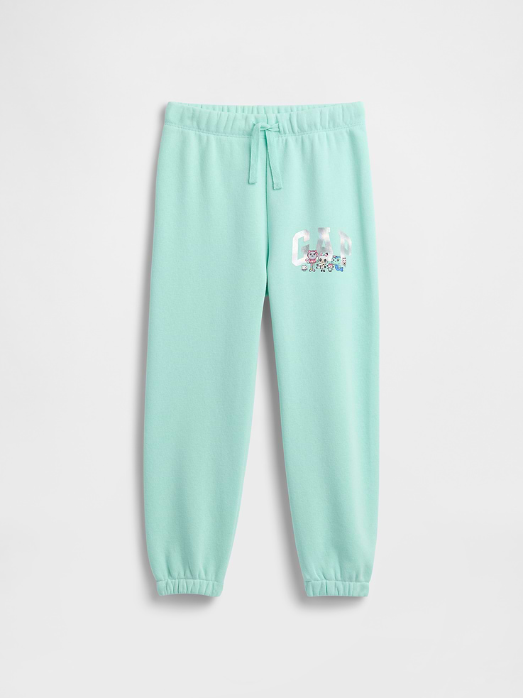 Image number 1 showing, babyGap Gabby's Dollhouse Relaxed Logo Pull-On Joggers