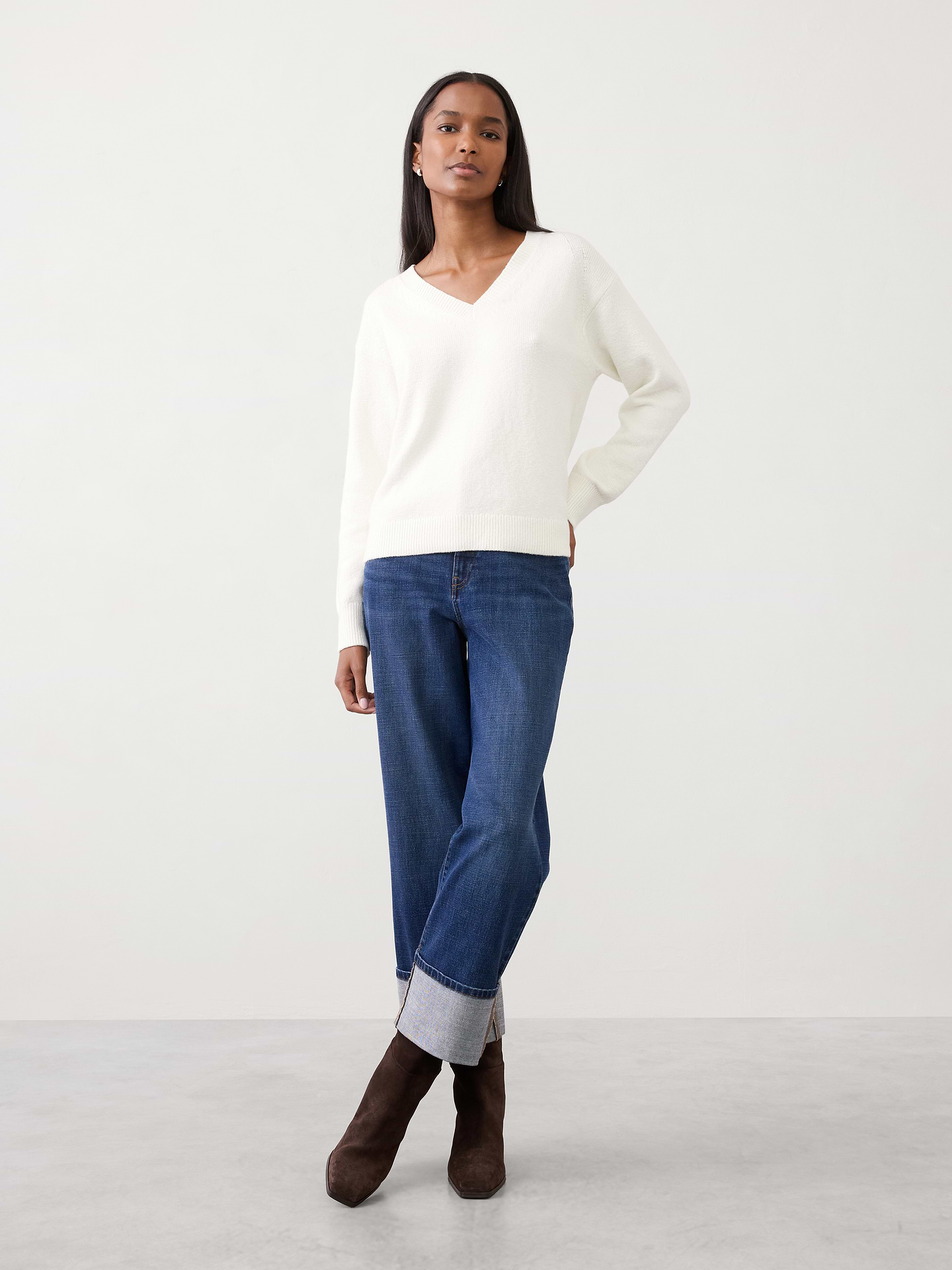 Image number 1 showing, Coveted V-Neck Sweater