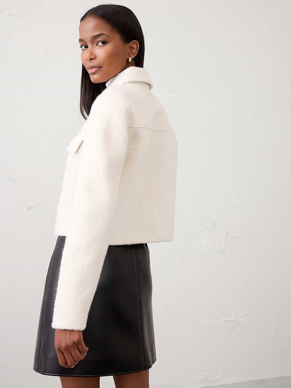 Boucle Cropped Jacket