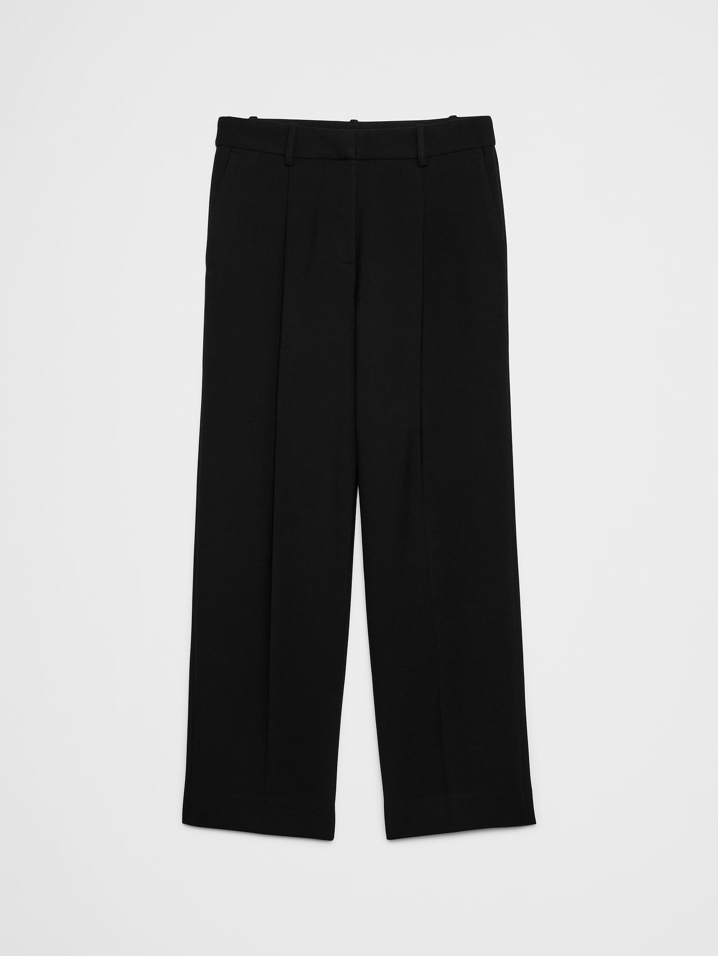 Image number 7 showing, Straight High-Rise Pinstripe Trouser