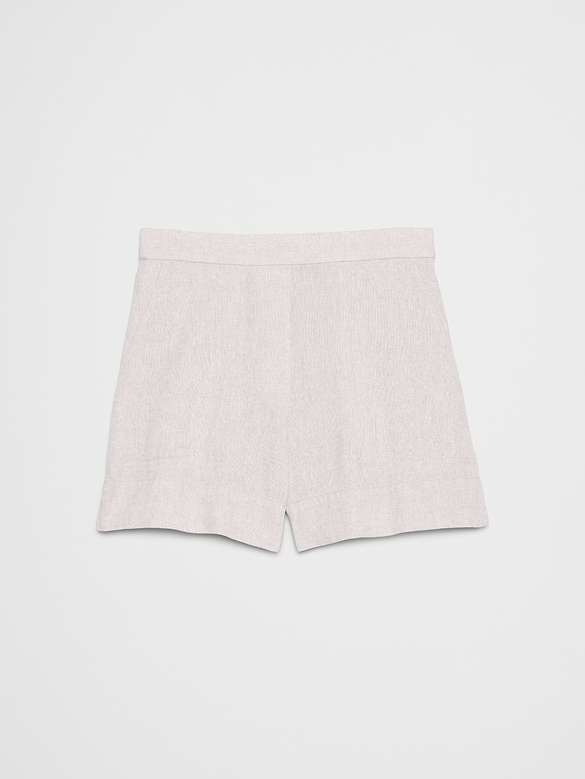 Anyday High-Rise Linen-Blend Short