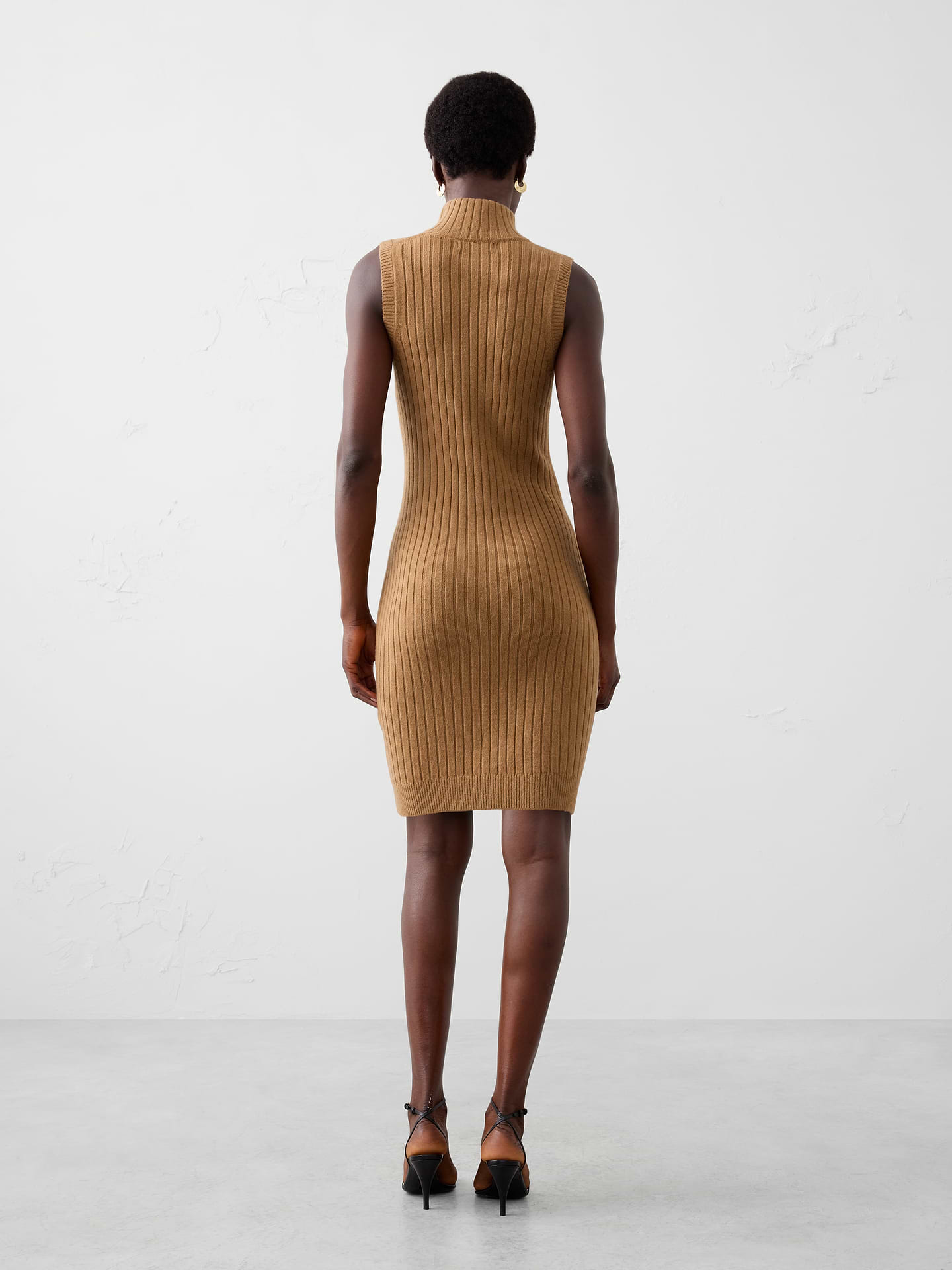 Image number 2 showing, Ribbed Mini Sweater Dress