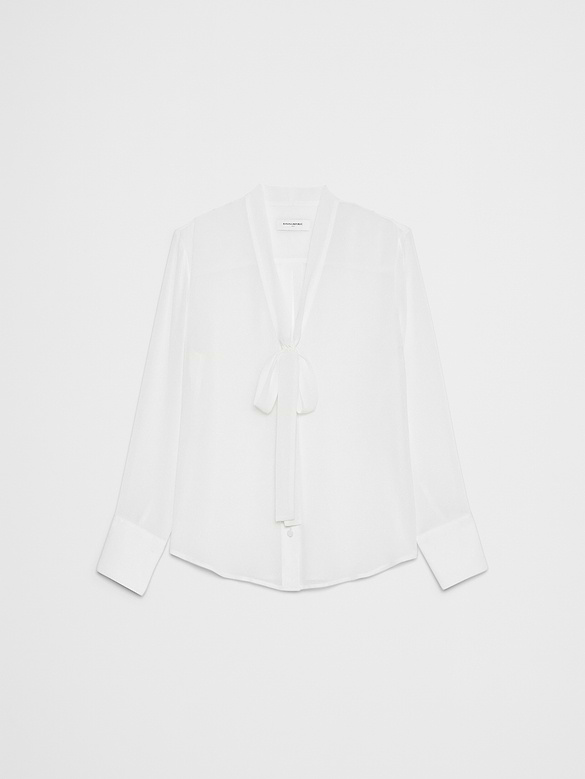 Tie-Neck Blouse