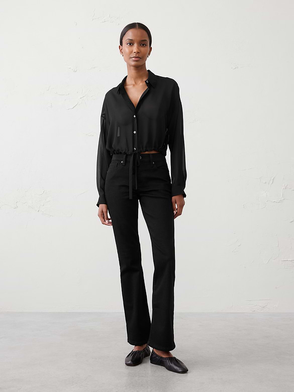 Cinched Hem Shirt