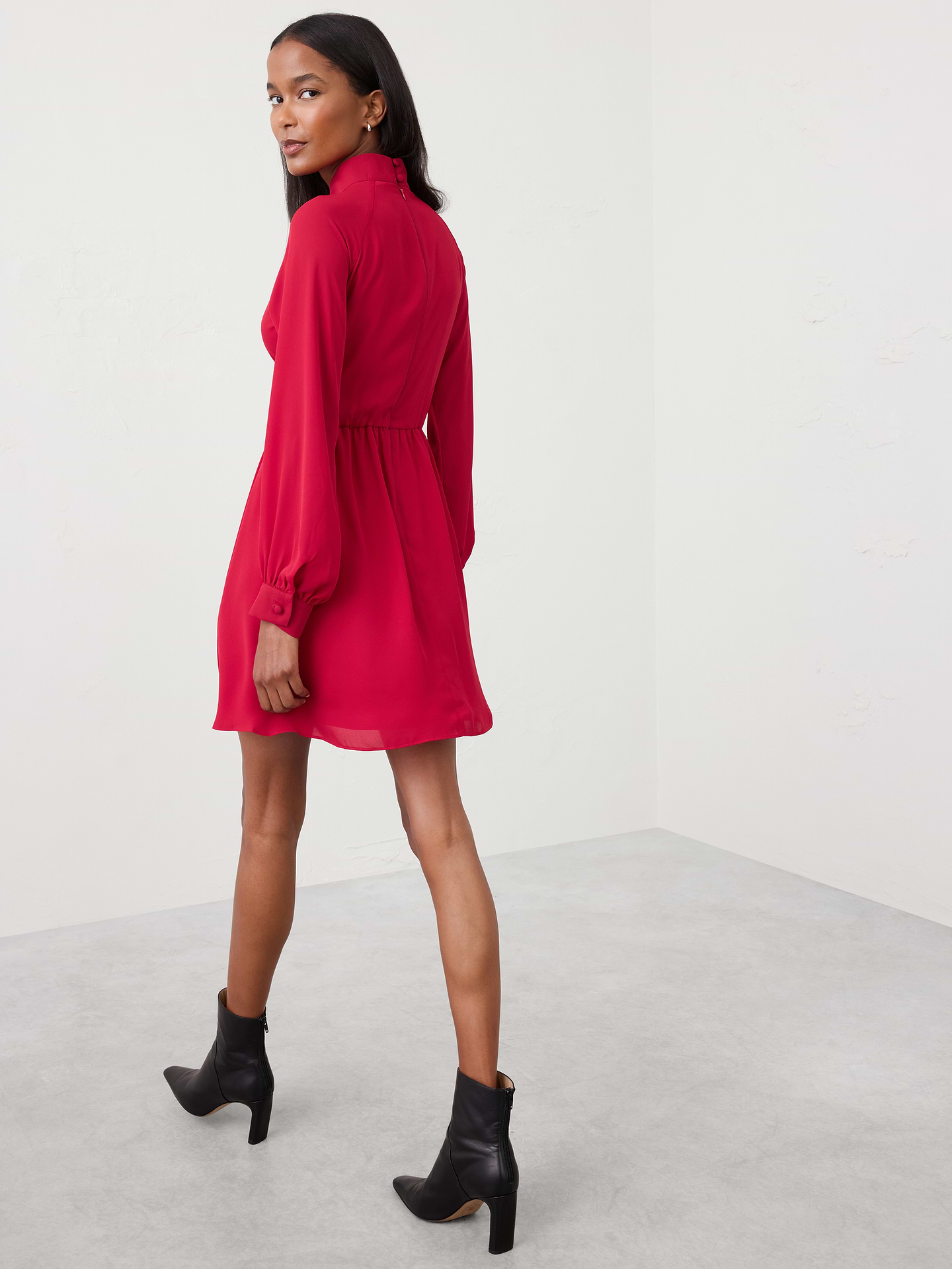 Image number 2 showing, Twisted-Waist Mini Dress