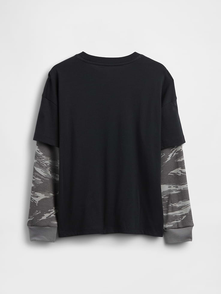 Image number 2 showing, Kids 2-in-1 Graphic Logo T-Shirt