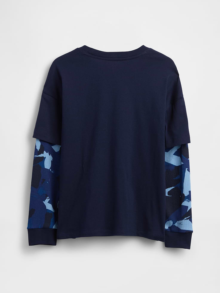 Image number 2 showing, Kids 2-in-1 Graphic Logo T-Shirt