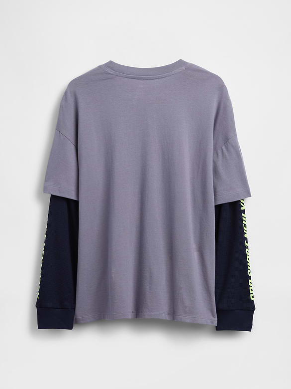 Kids 2-in-1 Graphic Logo T-Shirt