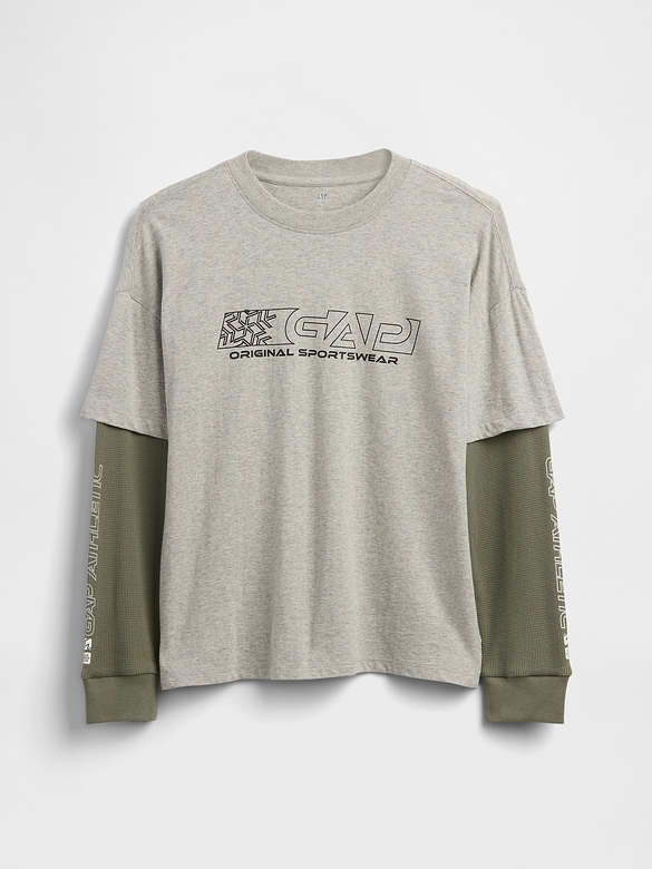 Kids 2-in-1 Graphic Logo T-Shirt