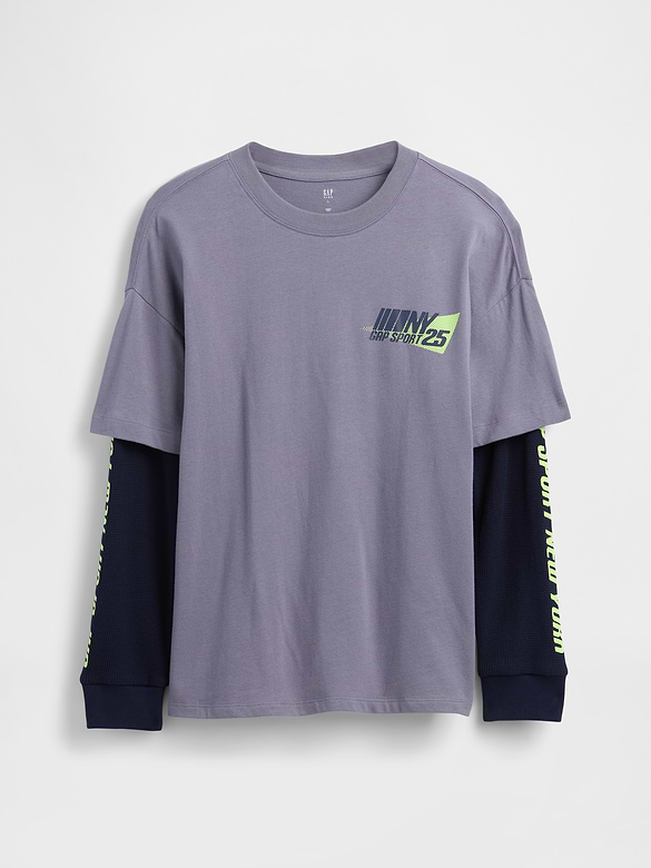 Kids 2-in-1 Graphic Logo T-Shirt