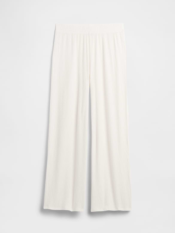 Relaxed Wide-Leg PJ Pants