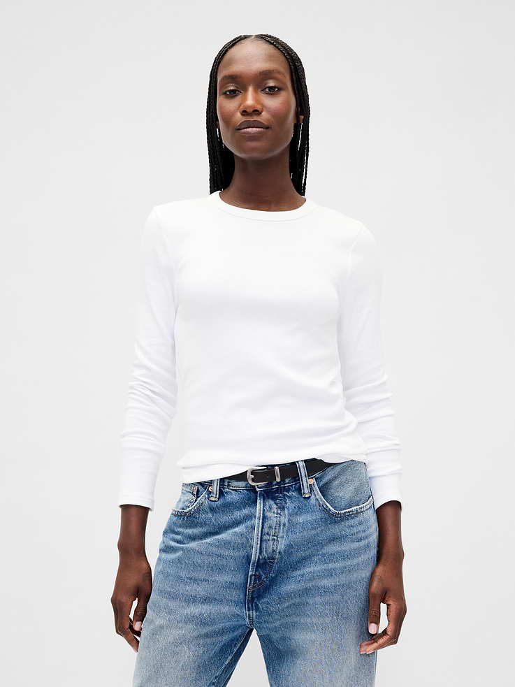 Image number 1 showing, Modern Crewneck T-Shirt
