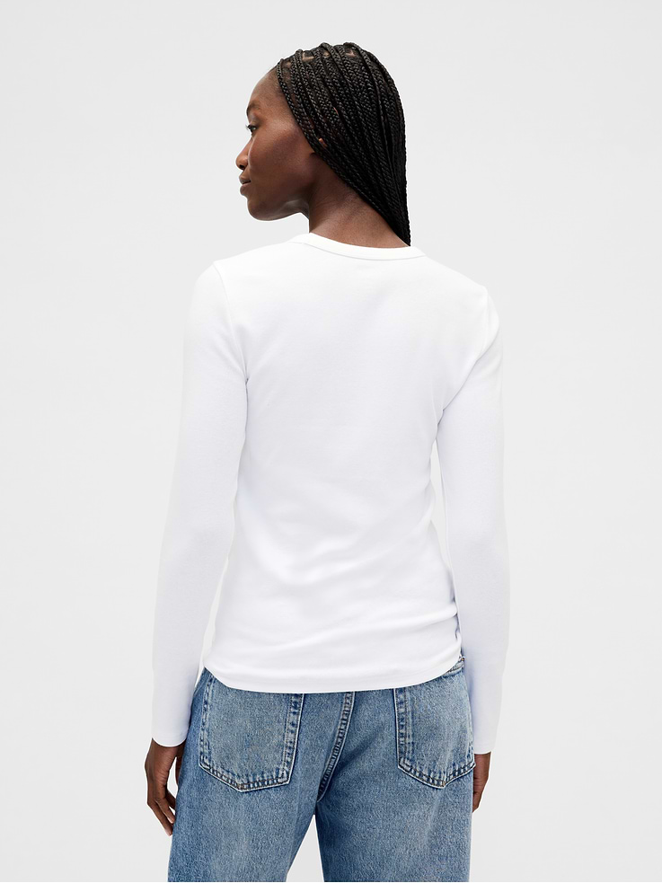 Image number 3 showing, Modern Crewneck T-Shirt
