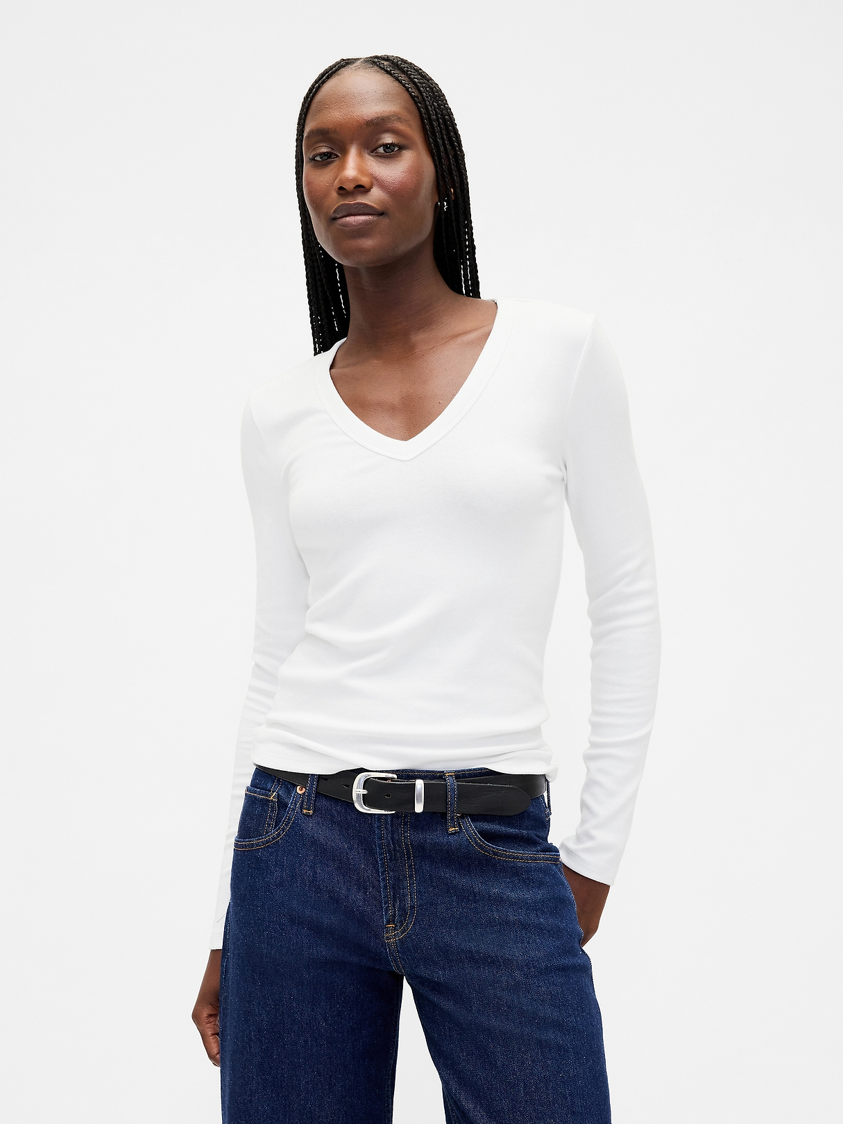 Modern V-Neck T-Shirt | Gap
