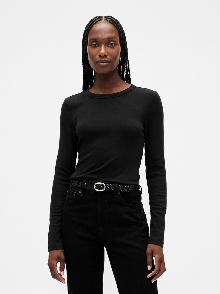 Image number 1 showing, Modern Crewneck T-Shirt