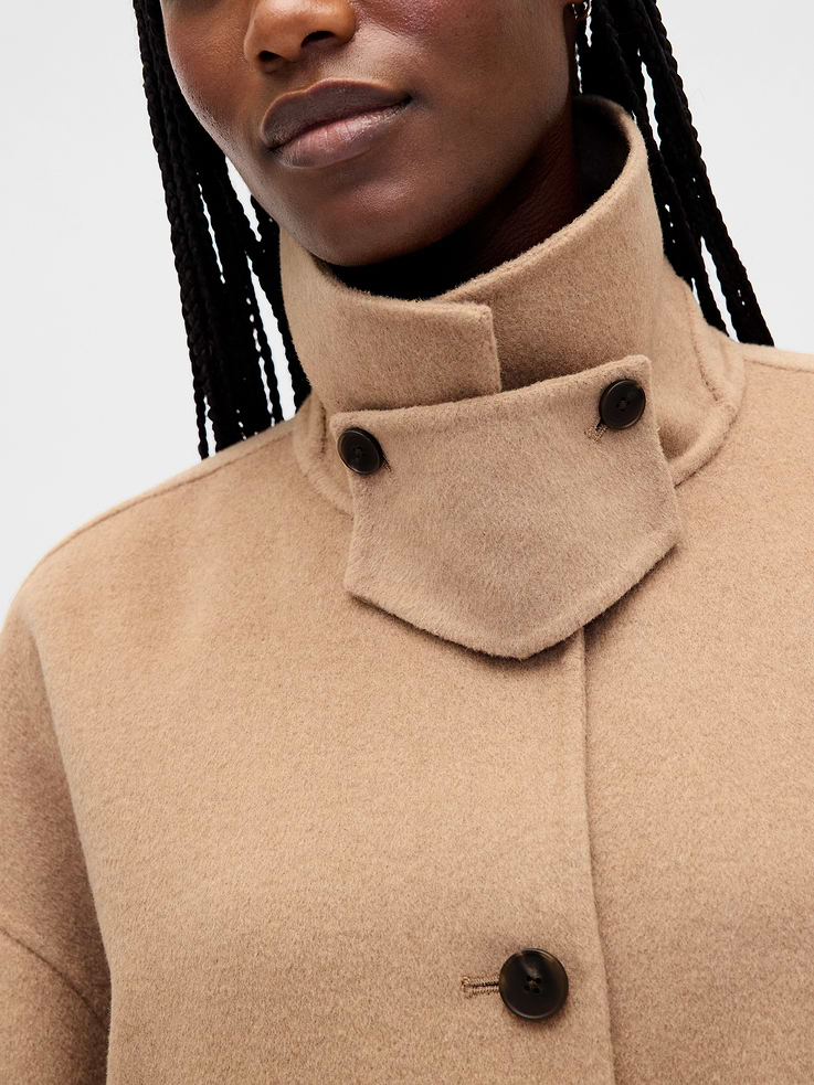 Image number 4 showing, Wool-Blend Swing Jacket