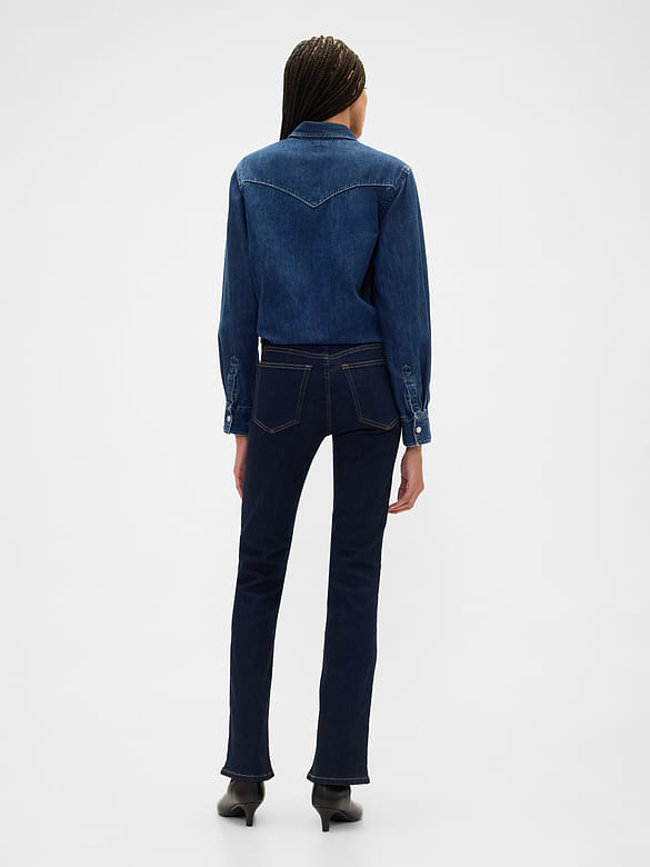 Mid Rise Universal Baby Boot Jeans