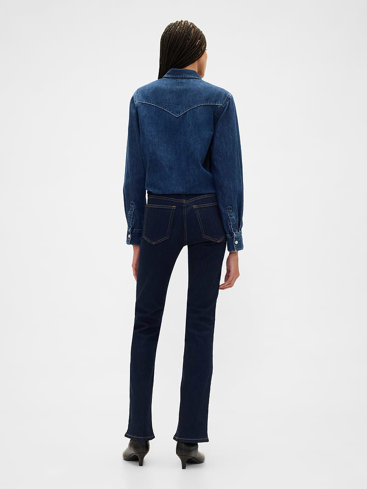 Image number 4 showing, Mid Rise Universal Baby Boot Jeans