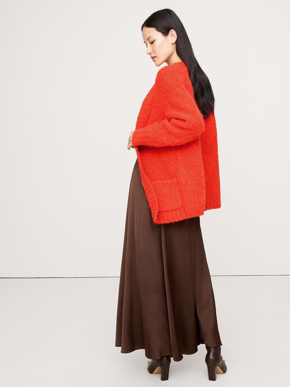 Italian Alpaca-Blend Cardigan | Banana Republic