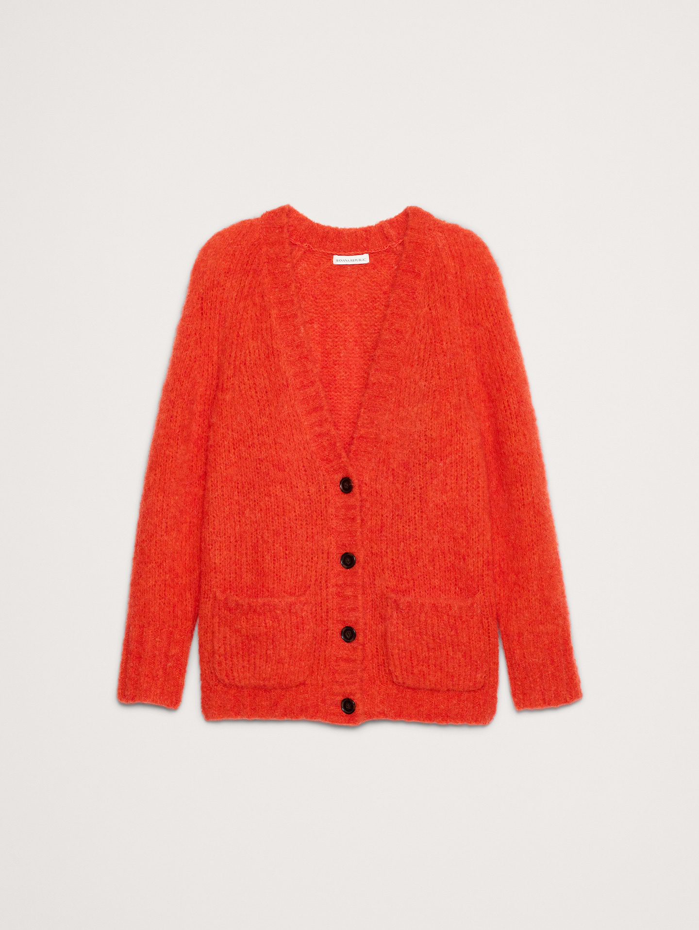 Image number 4 showing, Italian Alpaca-Blend Cardigan