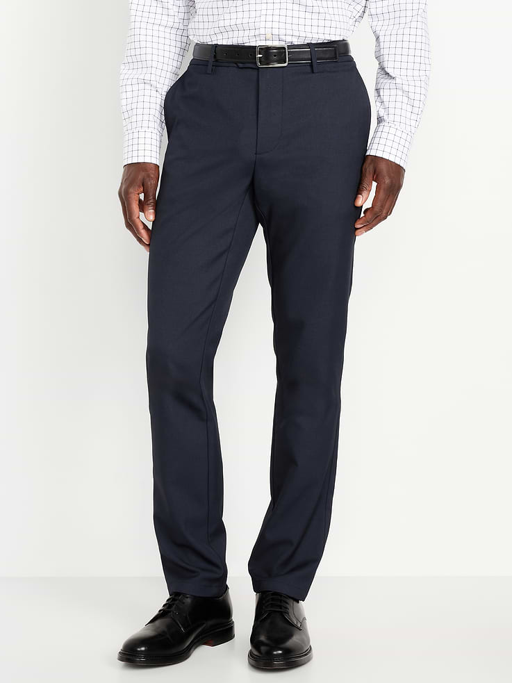 Image number 1 showing, Slim-Fit Twill Dress Pants