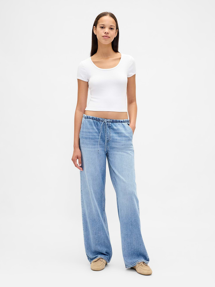 Image number 1 showing, Low Rise UltraSoft Easy '90s Loose Jeans