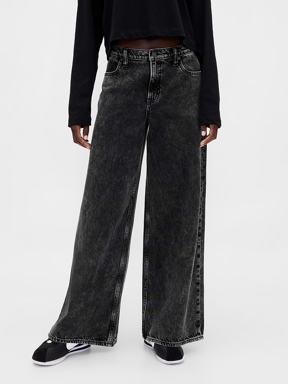 Mid Rise UltraSoft Baggy Jeans