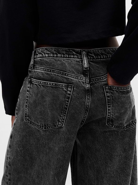 Mid Rise UltraSoft Baggy Jeans