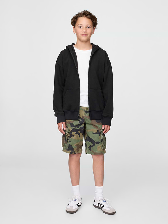 Veste à capuchon VintageDoux pour Enfant