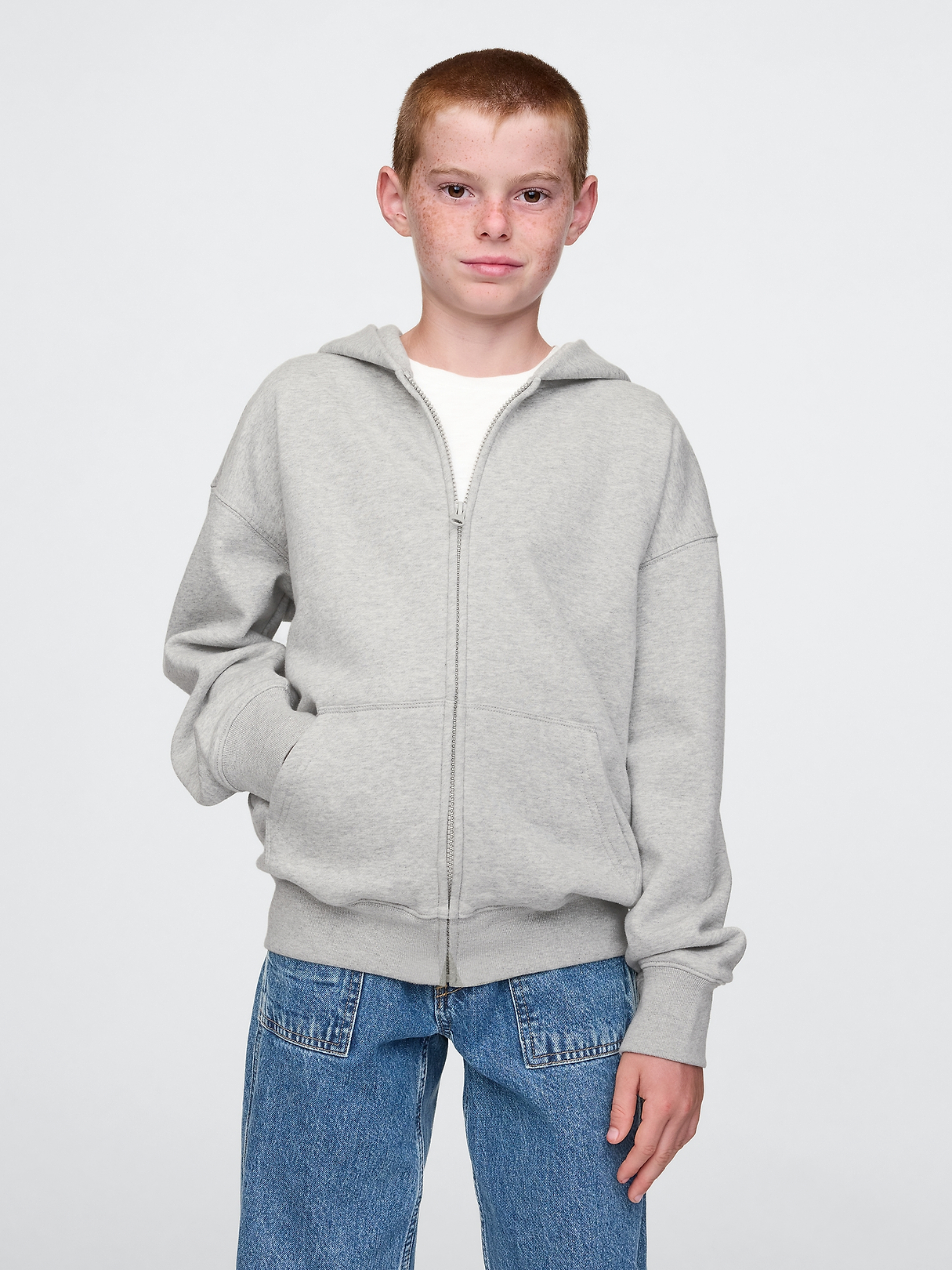Kids VintageSoft Zip Hoodie | Gap