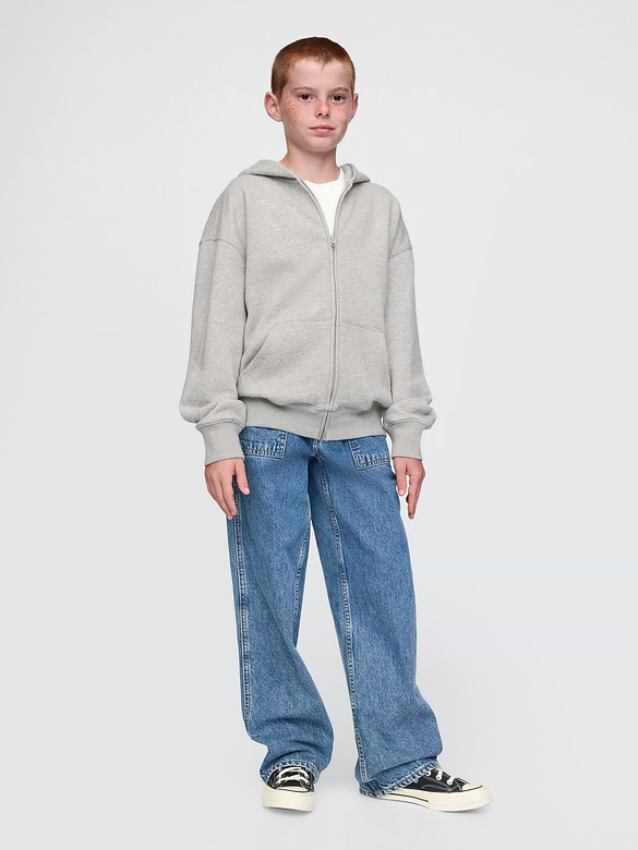 Veste à capuchon VintageDoux pour Enfant