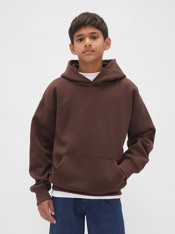 Chandail à capuchon décontracté VintageDoux pour Enfant