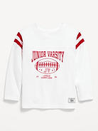 Image number 2 showing, Oversized Football Graphic T-Shirt for Toddler Boys